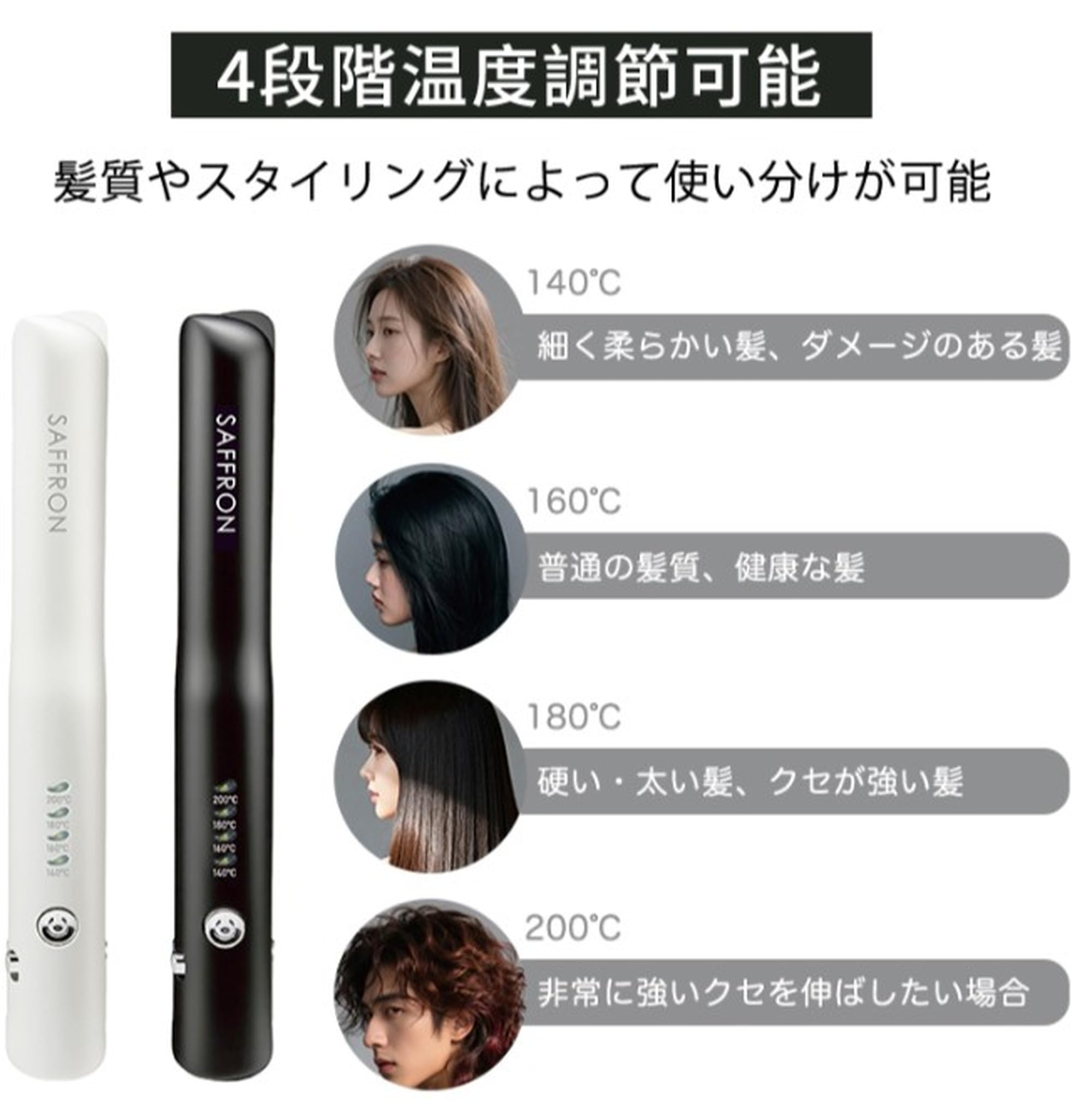 Amazon | [東京Deco] コードレス ヘアアイロン 2WAY カール
